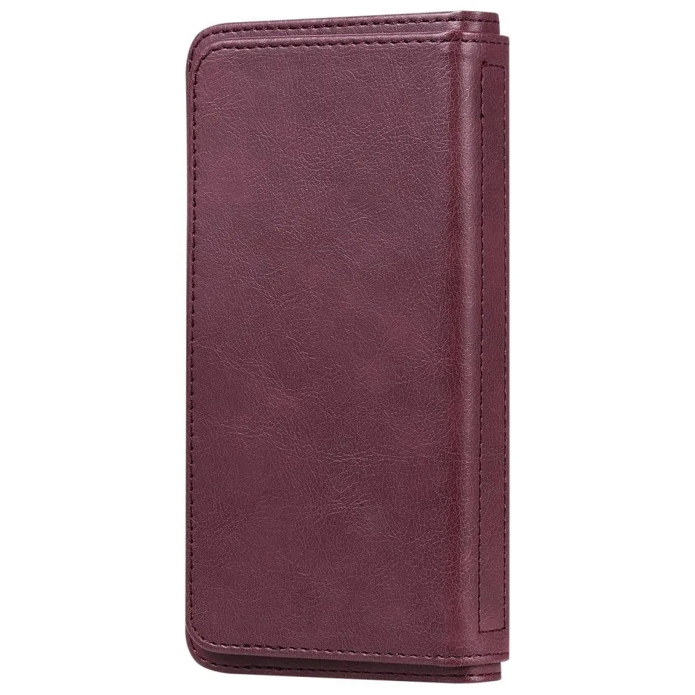 10-slot wallet case for Google Pixel 7 - Wine Red