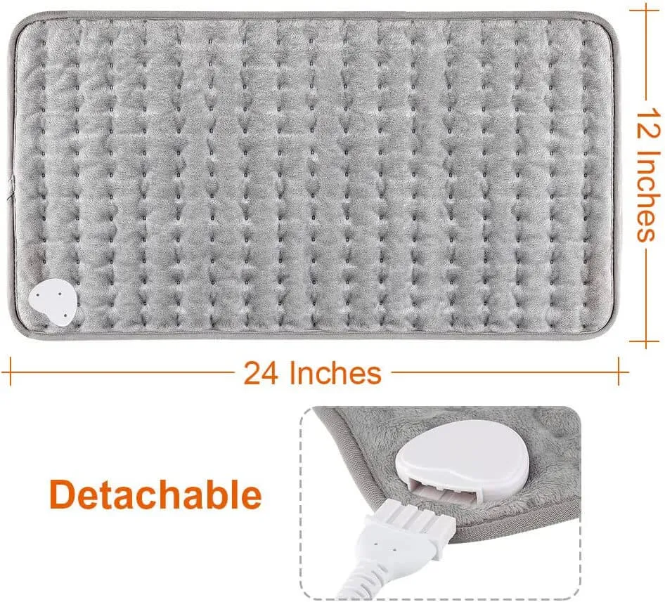 12x24 Inch Flannel Electric Heating Pad | Keepwarming