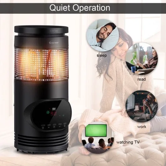 1500 W Adjustable Thermostat Portable Electric Space Heater