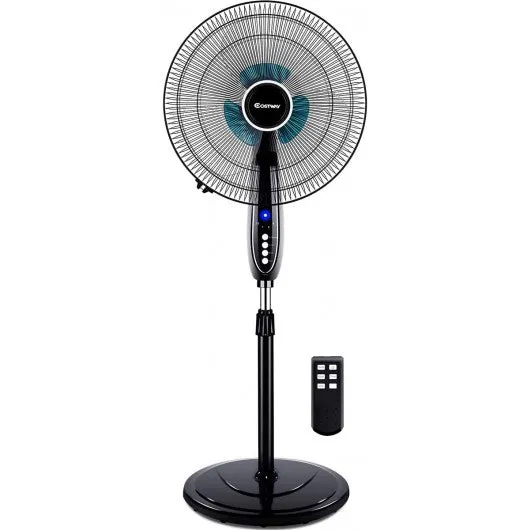 16" Adjustable Oscillating Pedestal Stand Fan