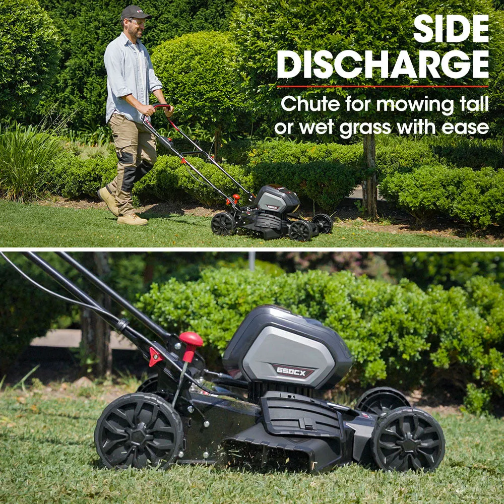 19" Brushless Cordless Lawn Mower 40V Steel Deck Baumr-AG