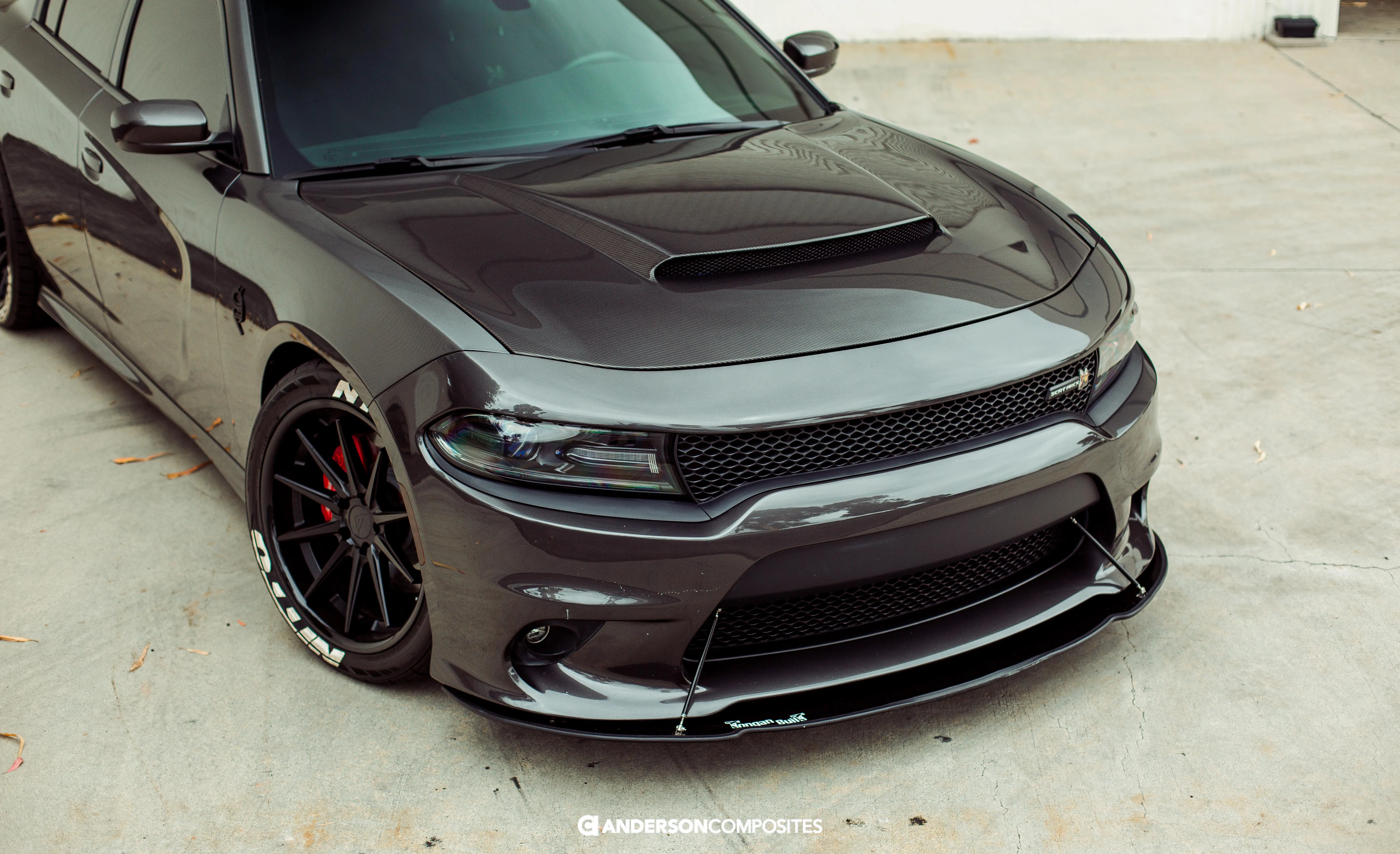 2015 - 2023 Dodge Charger Type-DM (Demon Style) Carbon Fiber Hood