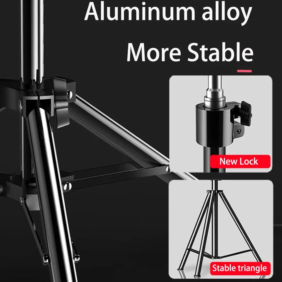 210Cm Tripod for Mobile Phone Tripe for Mobile Smartphone Tripod for Phone Cellular Tripodes for Camera Iphone Xiaomi Cell Phone