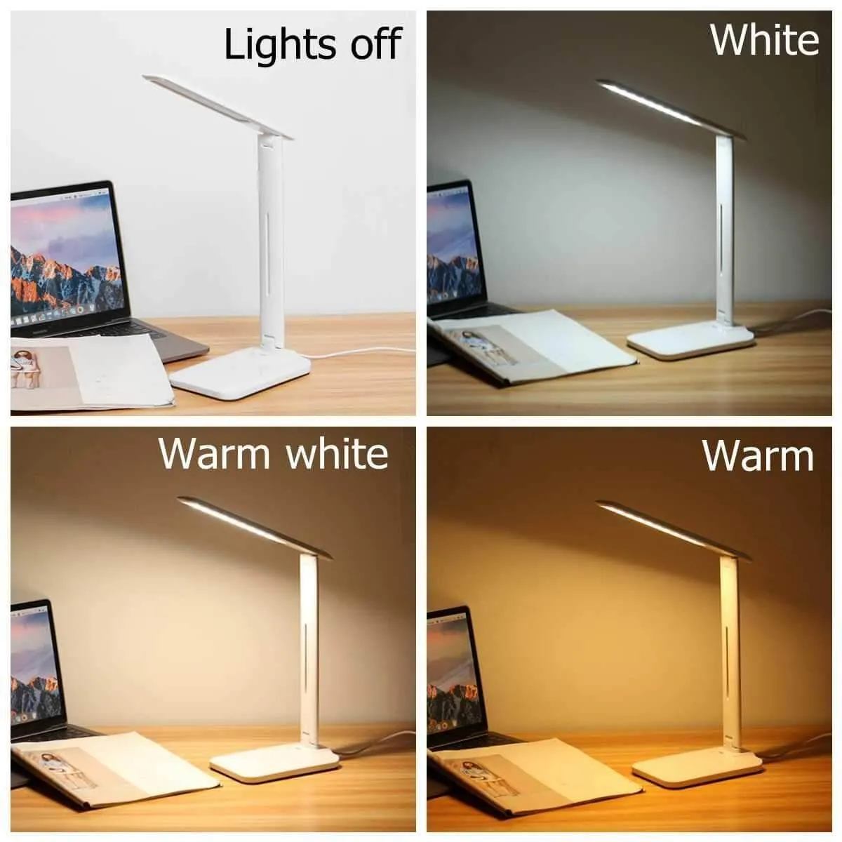 2in1 Multifunctional Fast Wireless Charging LED Table Lamp