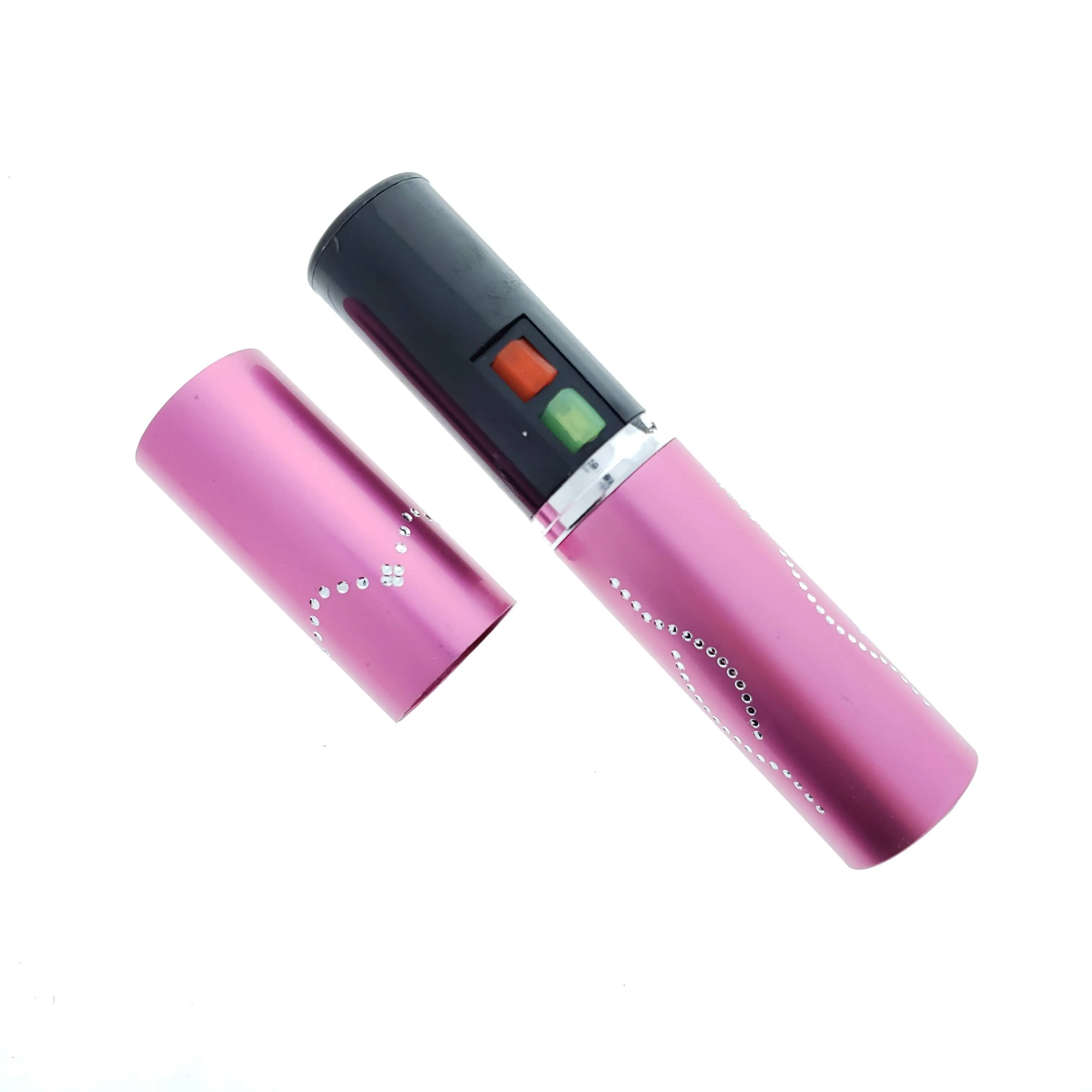 5" Pink Lip Stick Style Stun 5 Million Volt Stun Gun w/ Flash Light