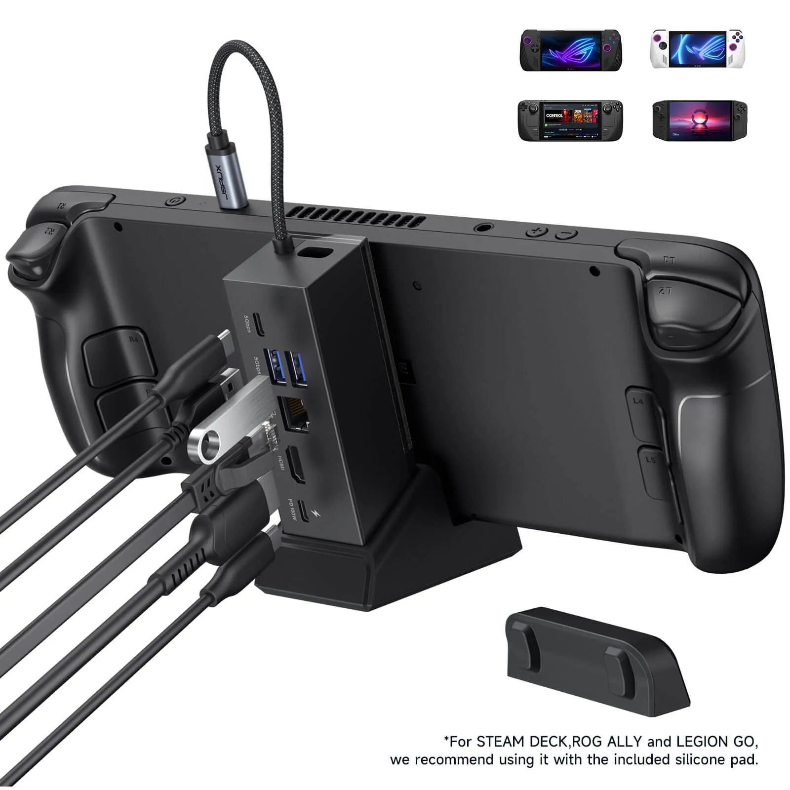 6-in-1 Multifunctional Docking Station