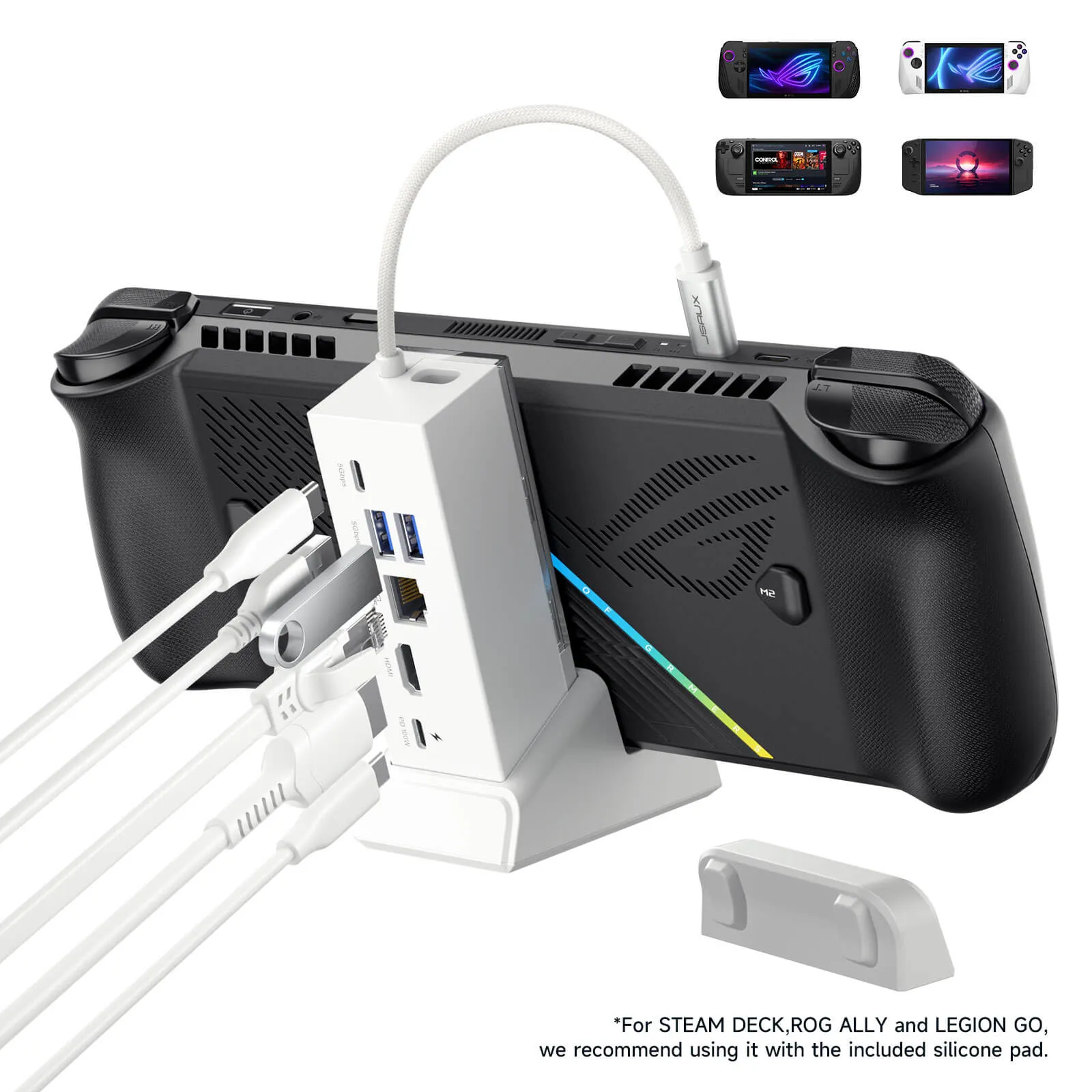 6-in-1 Multifunctional Docking Station