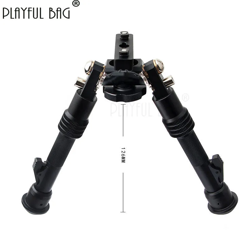 6-inch quick release telescopic Y91-B quick release mlok6 inch JD18  bipod Rifle tripod Detachable assembledCarbon fiber high-quality tactical tripod  telescopic support