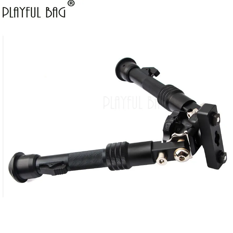 6-inch quick release telescopic Y91-B quick release mlok6 inch JD18  bipod Rifle tripod Detachable assembledCarbon fiber high-quality tactical tripod  telescopic support