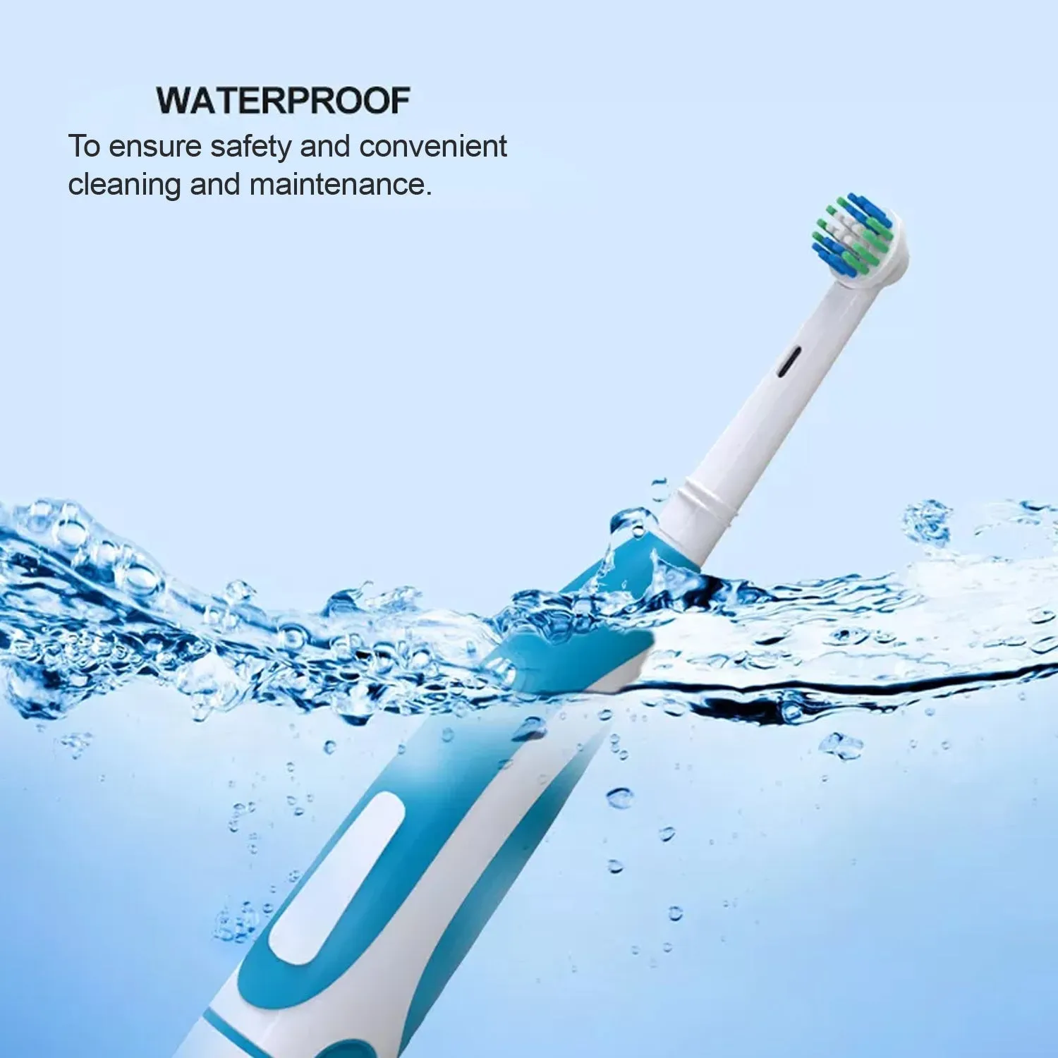 6209B Electric Toothbrush Rechargeable Premium Brush Waterproof Brush For Men , Women & Boys Use Brush