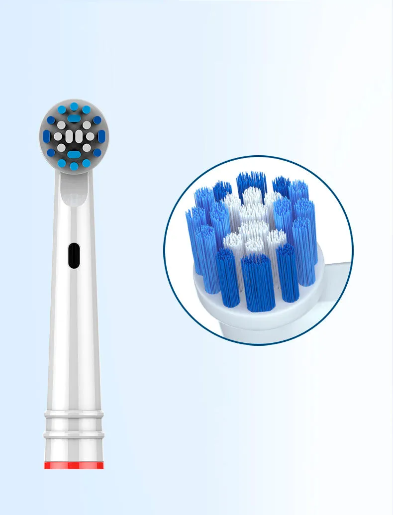 8pcs Clean Brush Heads for Oral B-Precision