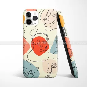 Aesthetic Abstract Print Phone Cover