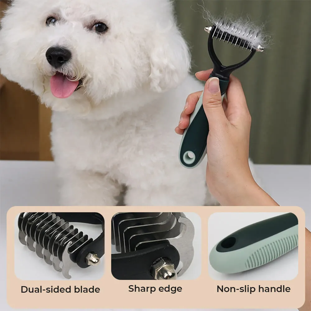 All-in-One Complete Deshedding and Care Set Pet Grooming Kit