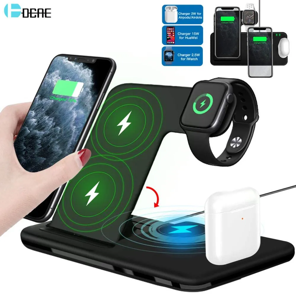 All-in-one Iphone Wireless Charger - Jennyhome