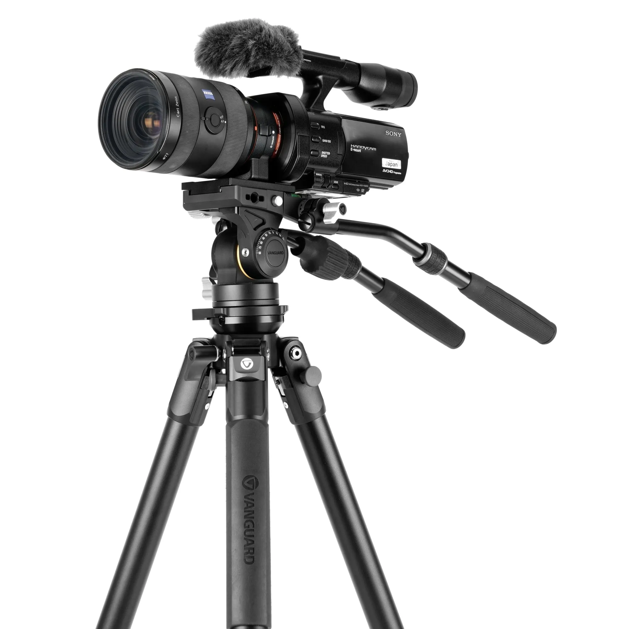 Alta Pro 3VL 303AV 18 - Aluminium Tripod with levelling base and video head - 15kg load capacity