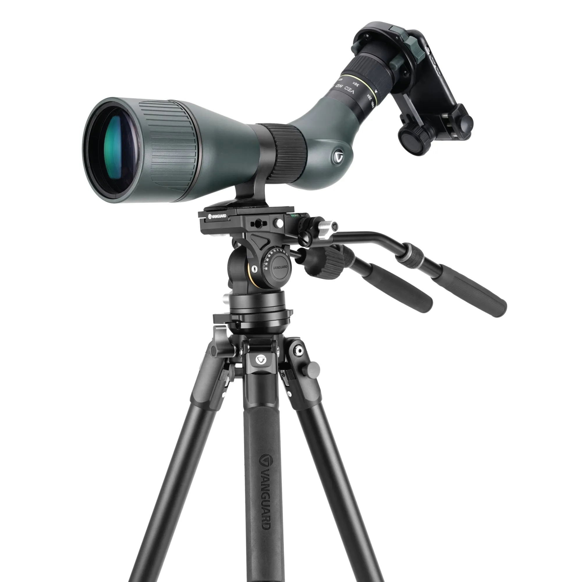 Alta Pro 3VL 303AV 18 - Aluminium Tripod with levelling base and video head - 15kg load capacity