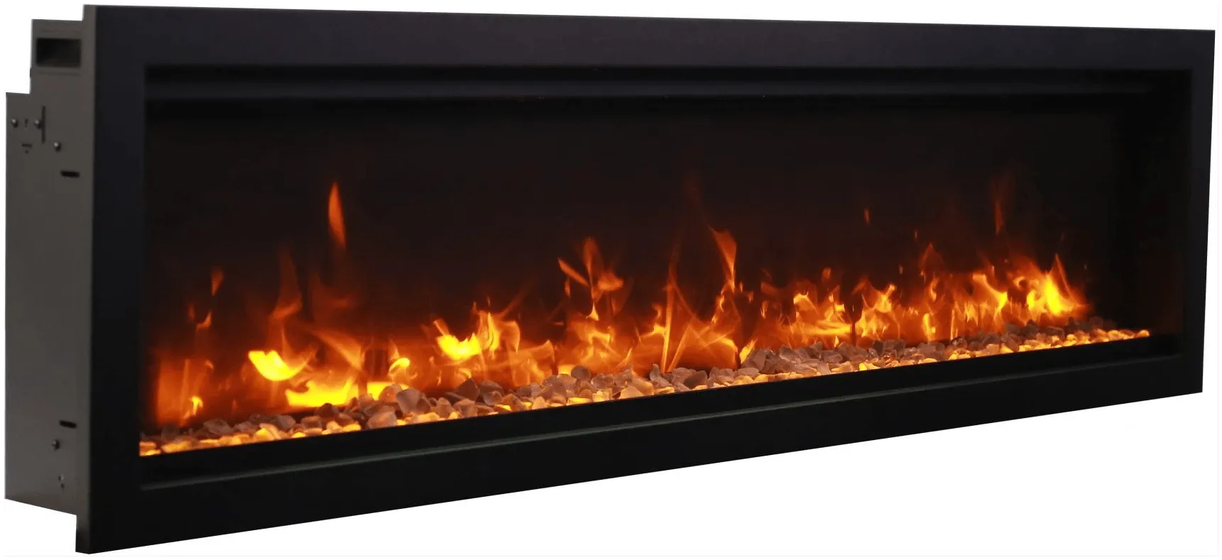 Amantii Symmetry Bespoke 88 Indoor / Outdoor Built-in Electric Fireplace