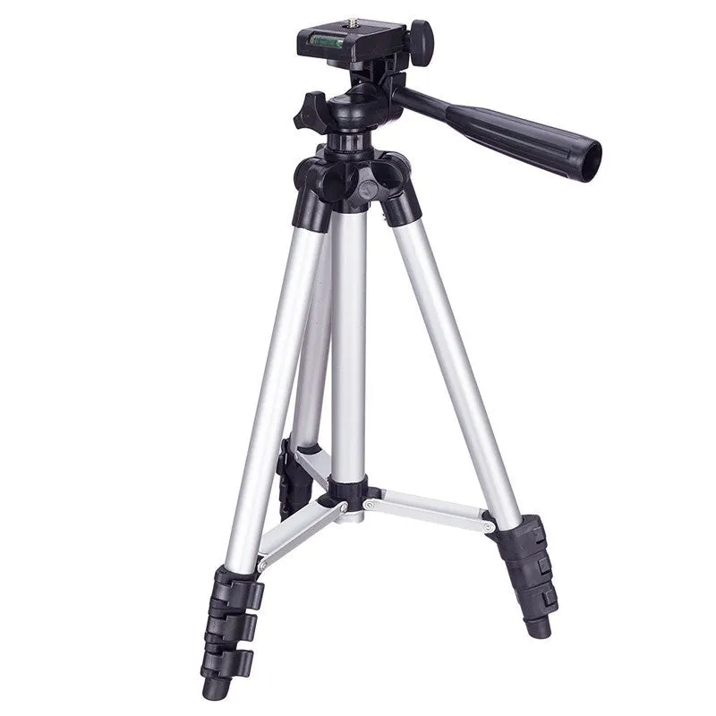 AMZER  Lightweight Camera Mount Tripod Stand - Adjustable Height 34-103Cm