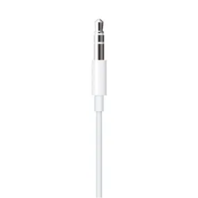 Apple 原廠 Lightning 對 3.5 公釐音訊連接線 -1.2公尺 (MXK22FE/A) - White - Brand New