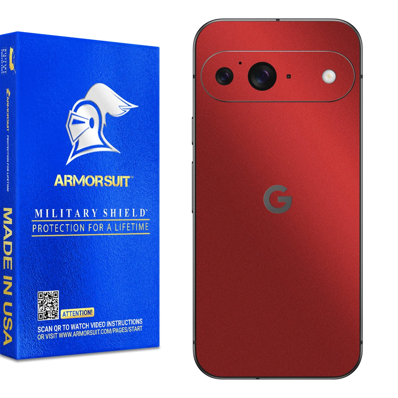 Armorsuit MilitaryShield Vinyl Skin Wrap Film for Google Pixel 9