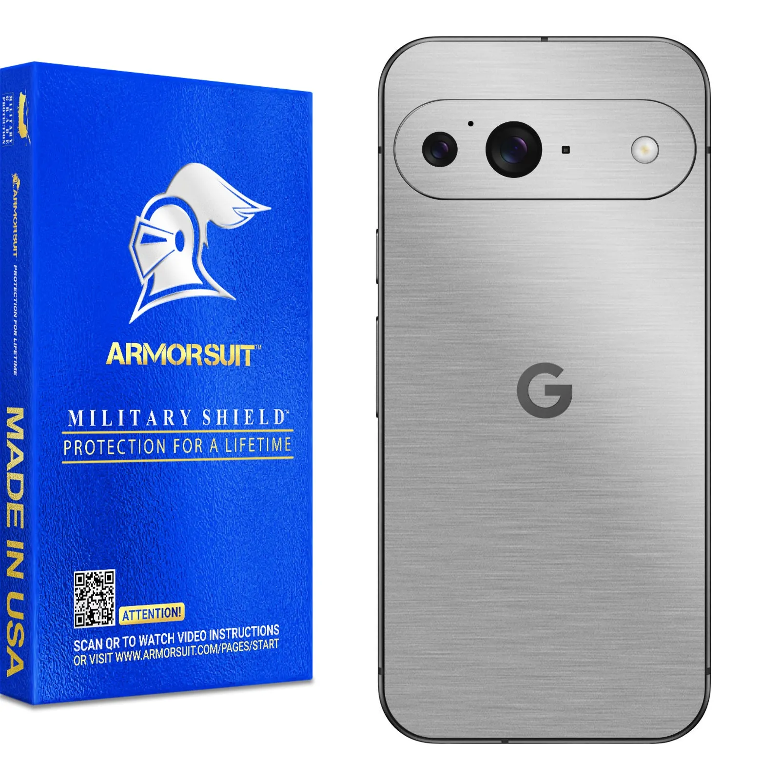 Armorsuit MilitaryShield Vinyl Skin Wrap Film for Google Pixel 9