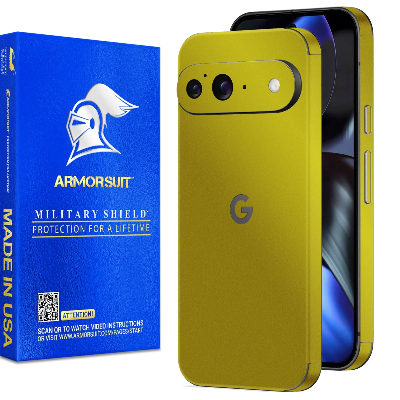 Armorsuit MilitaryShield Vinyl Skin Wrap Film for Google Pixel 9