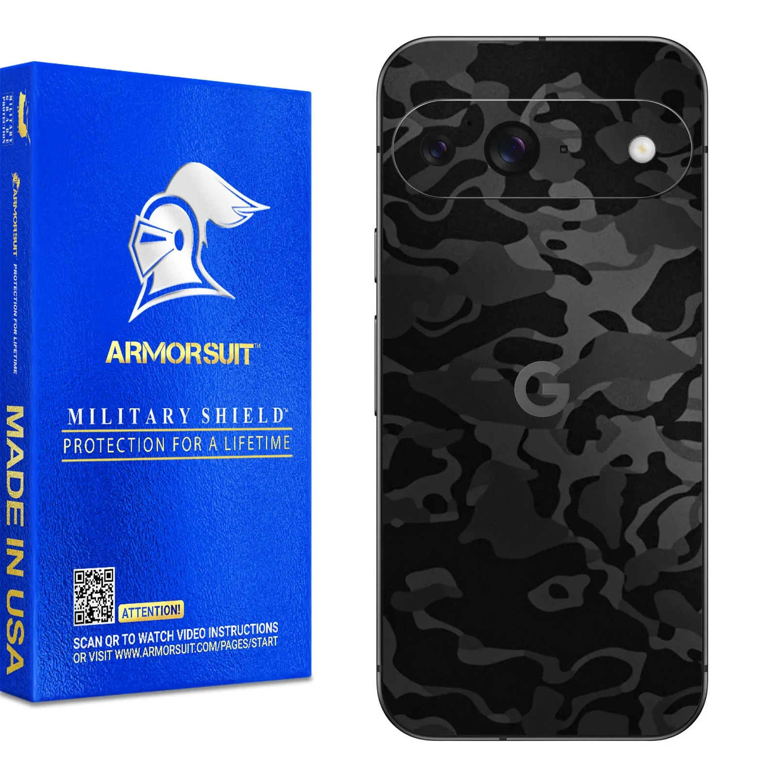 Armorsuit MilitaryShield Vinyl Skin Wrap Film for Google Pixel 9