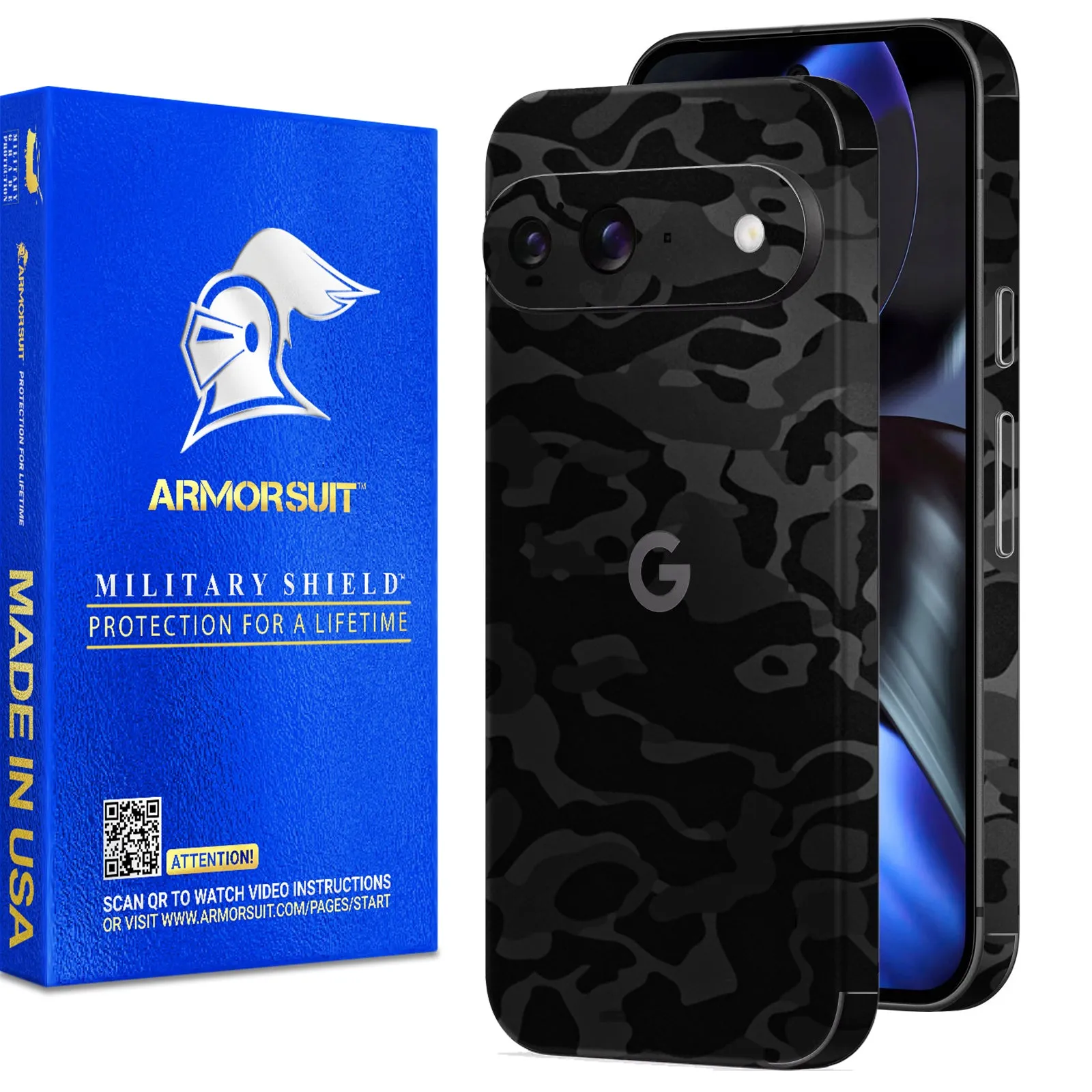 Armorsuit MilitaryShield Vinyl Skin Wrap Film for Google Pixel 9