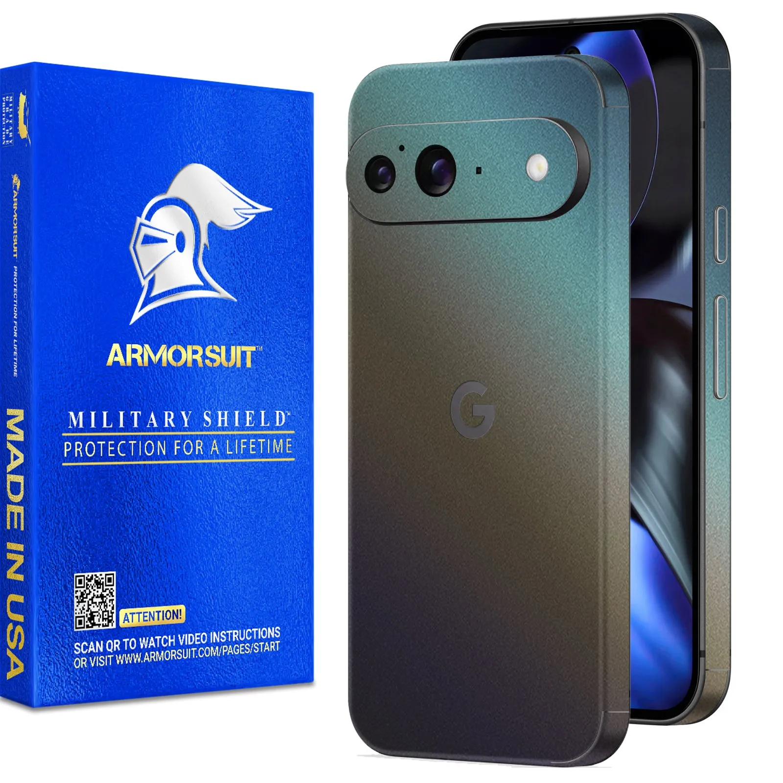 Armorsuit MilitaryShield Vinyl Skin Wrap Film for Google Pixel 9