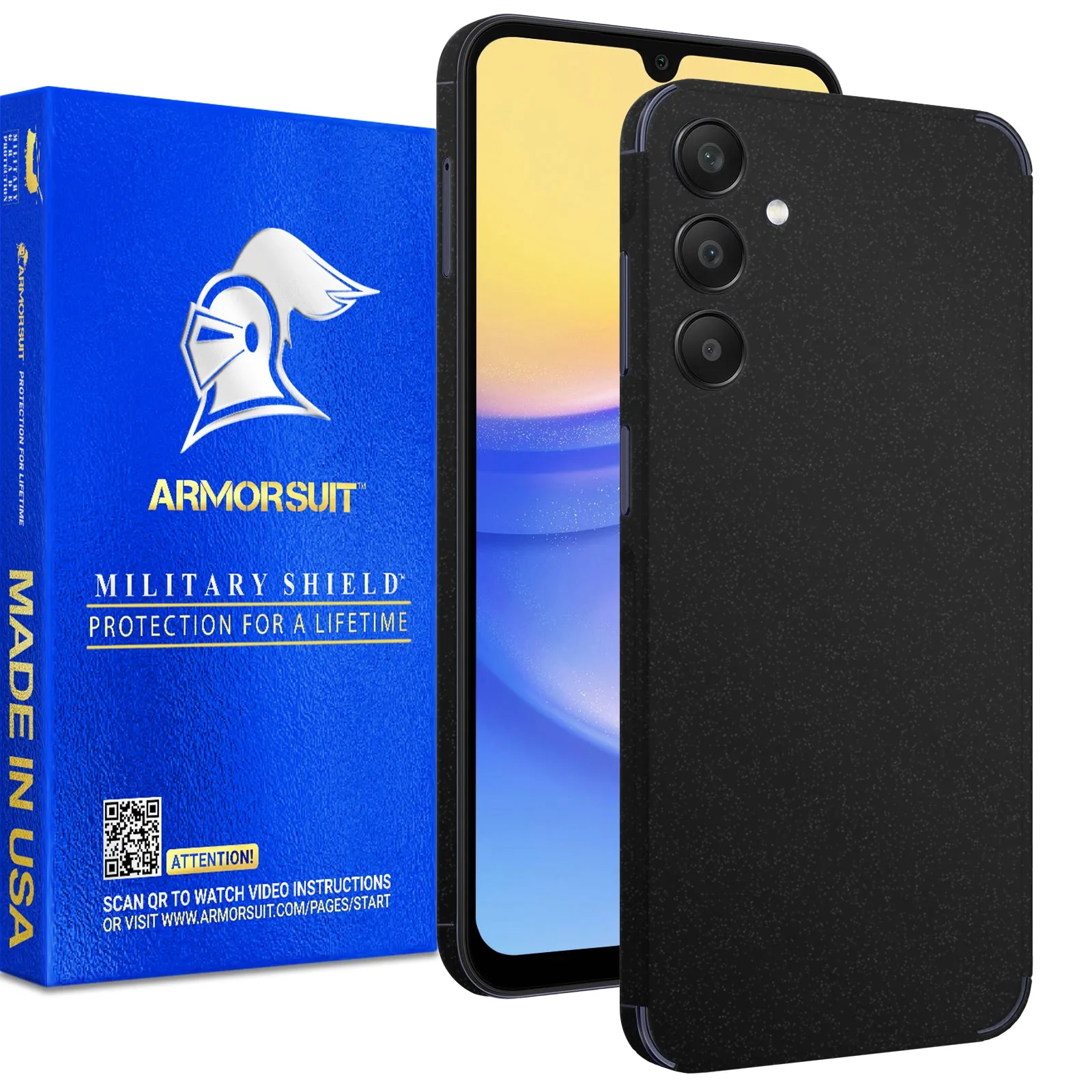 Armorsuit MilitaryShield Vinyl Skin Wrap Film for Samsung Galaxy A15