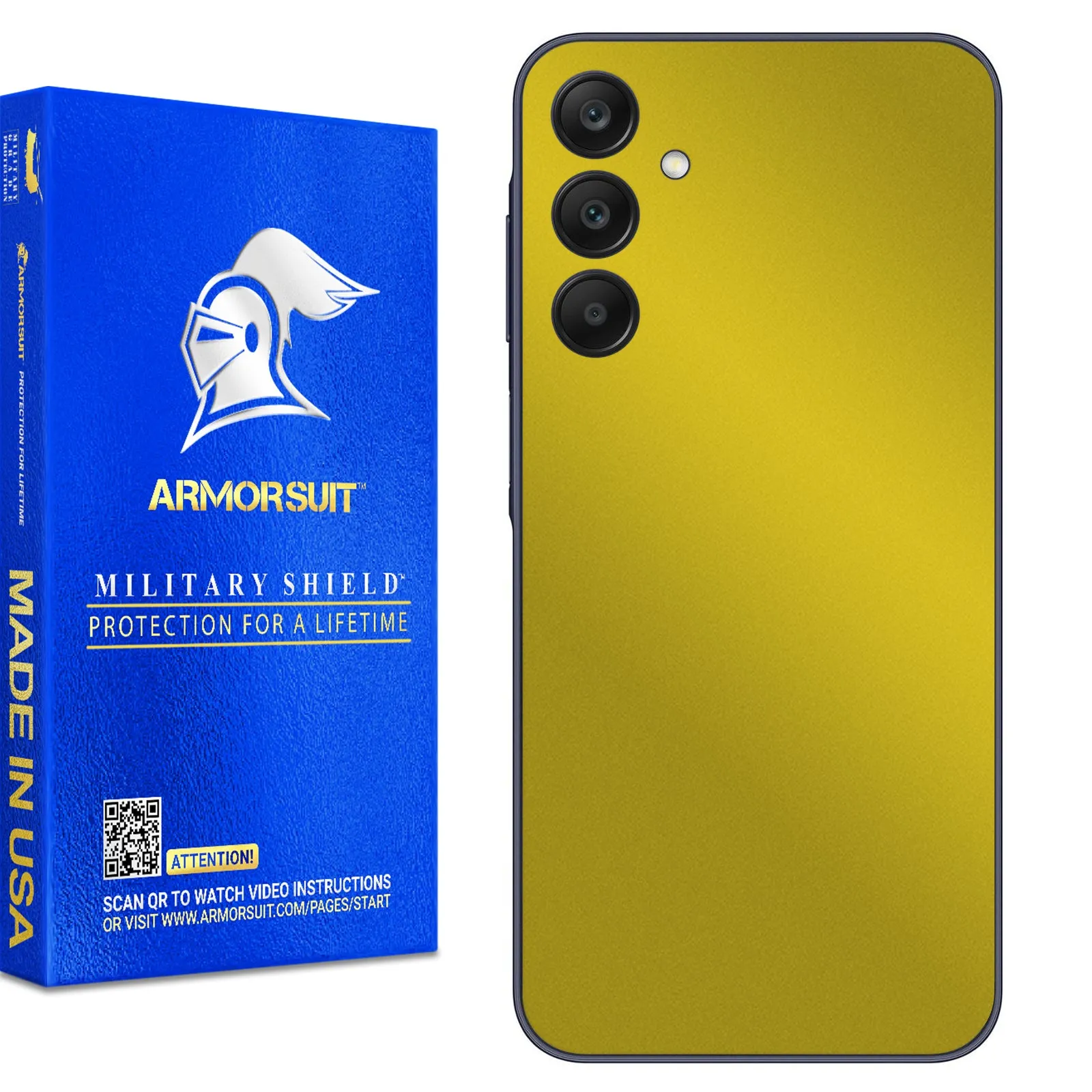 Armorsuit MilitaryShield Vinyl Skin Wrap Film for Samsung Galaxy A15