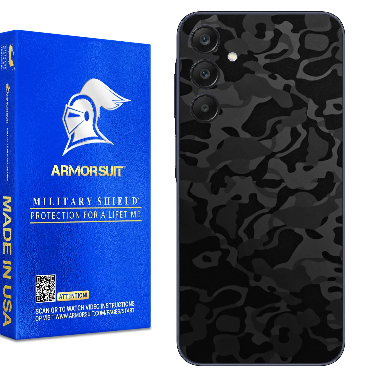 Armorsuit MilitaryShield Vinyl Skin Wrap Film for Samsung Galaxy A15