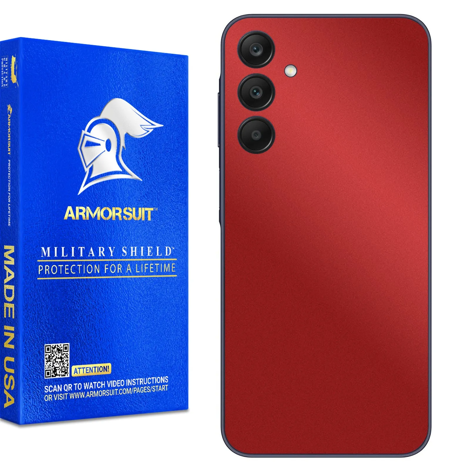 Armorsuit MilitaryShield Vinyl Skin Wrap Film for Samsung Galaxy A15