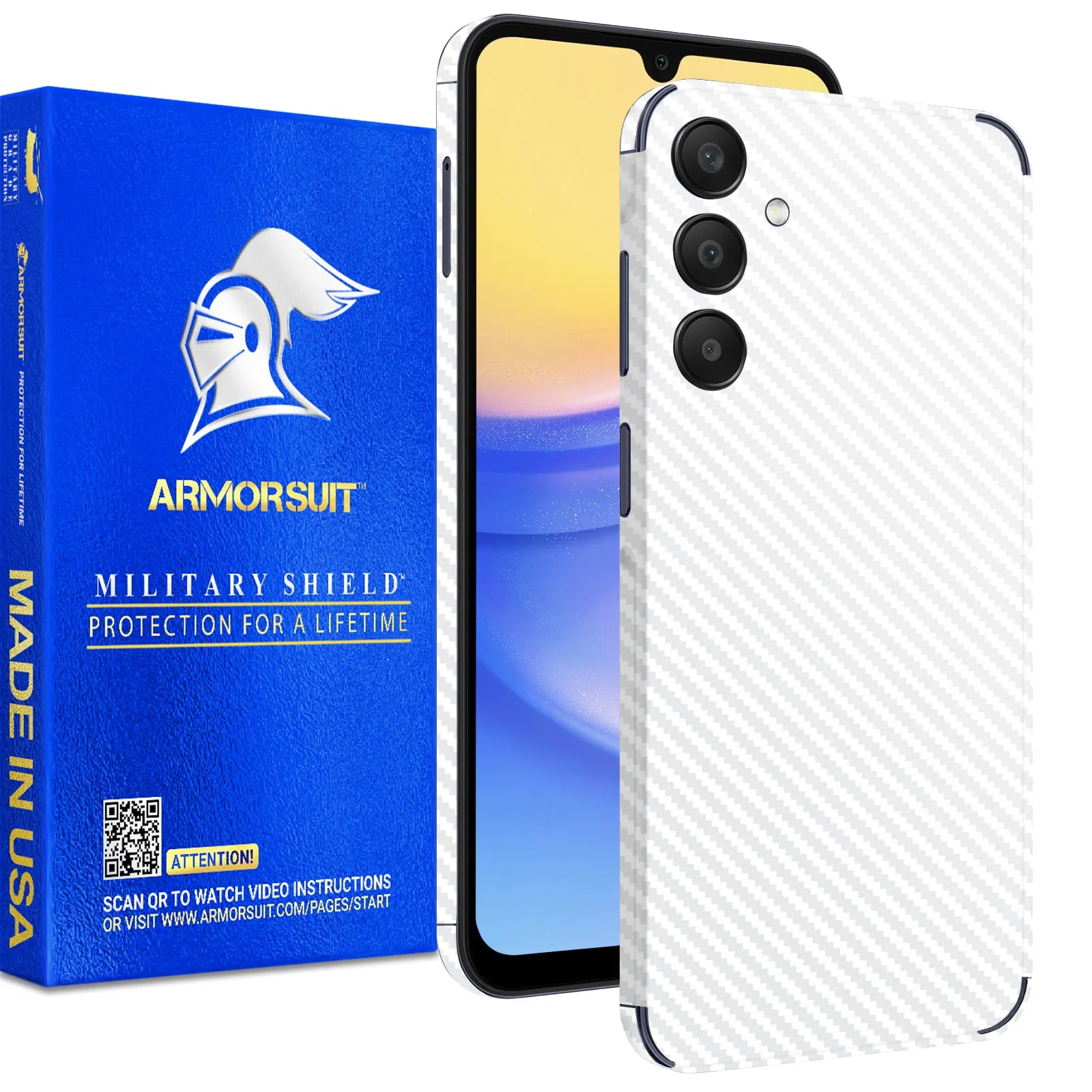 Armorsuit MilitaryShield Vinyl Skin Wrap Film for Samsung Galaxy A15