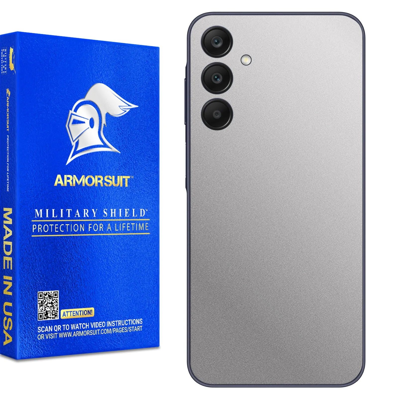 Armorsuit MilitaryShield Vinyl Skin Wrap Film for Samsung Galaxy A15