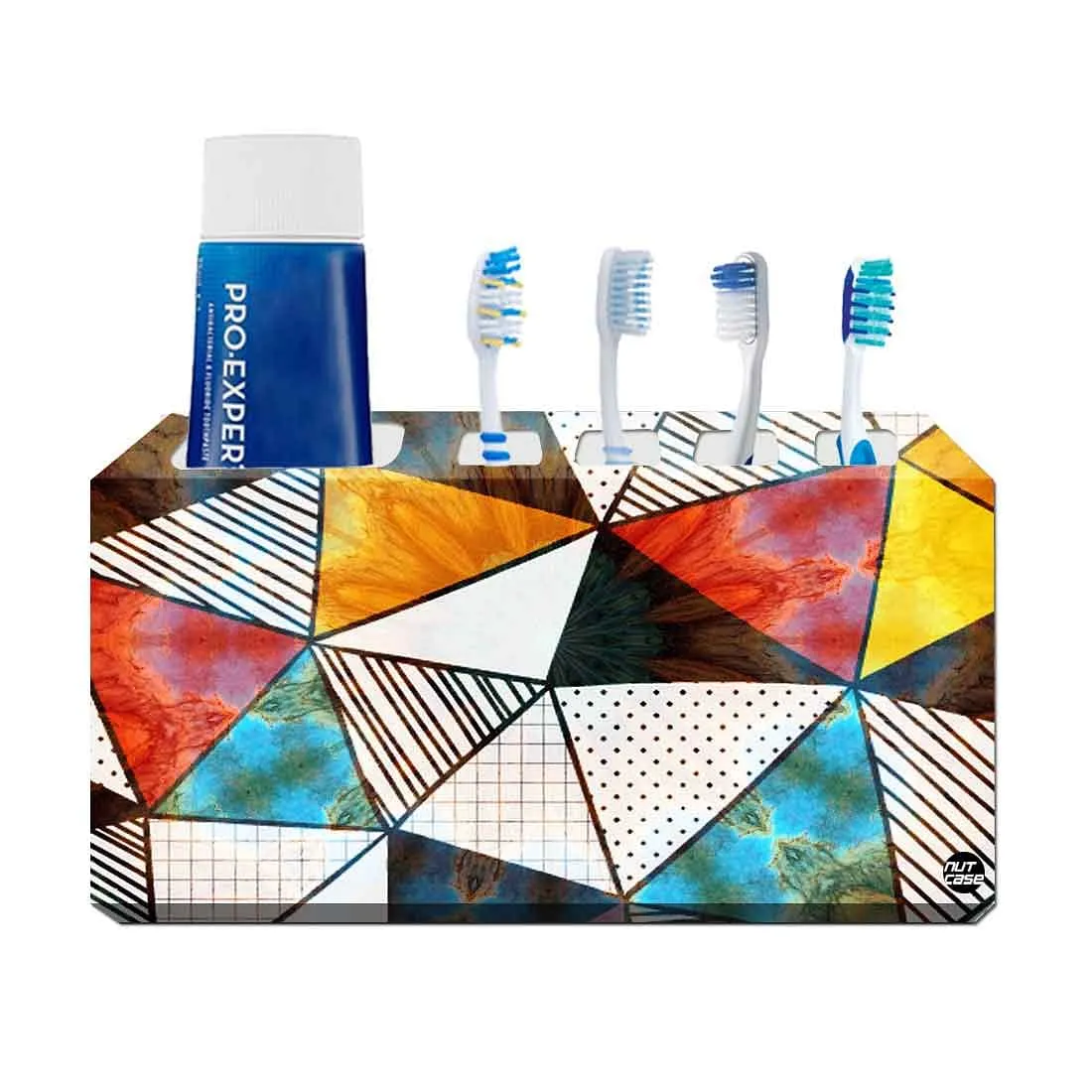 Attractive Bathroom Organizer for Toothbrush and Toothpaste -Space Stones