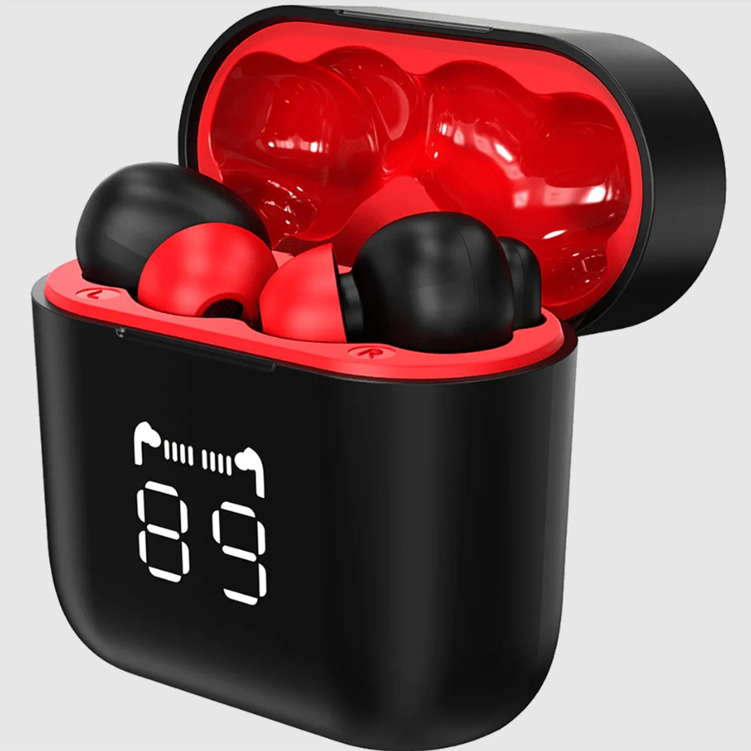 Audionic Airbud 590  - Black & Red