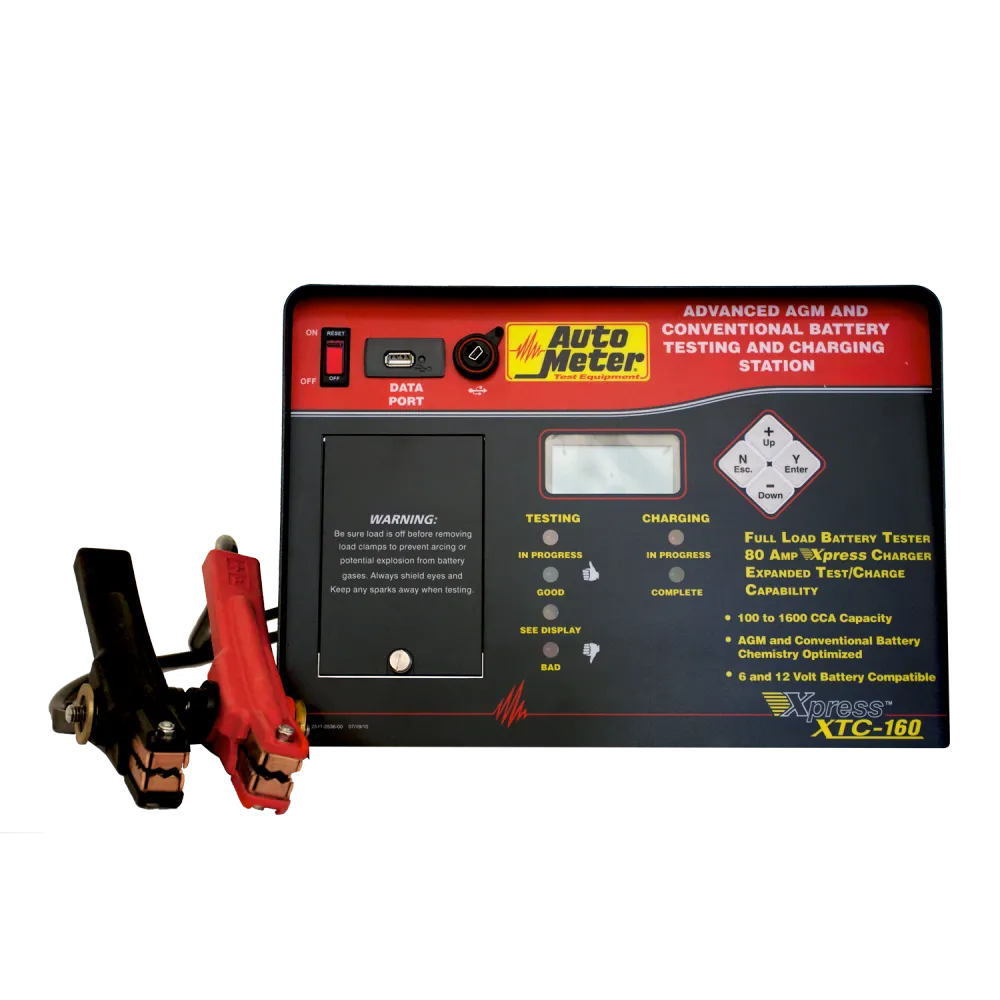 AutoMeter XTC-160 XTC-160; AGM Optimized Fast Charger/Tester