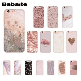 Babaite Gold Rose Phone Case