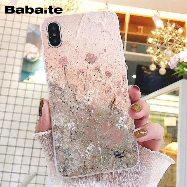 Babaite Gold Rose Phone Case