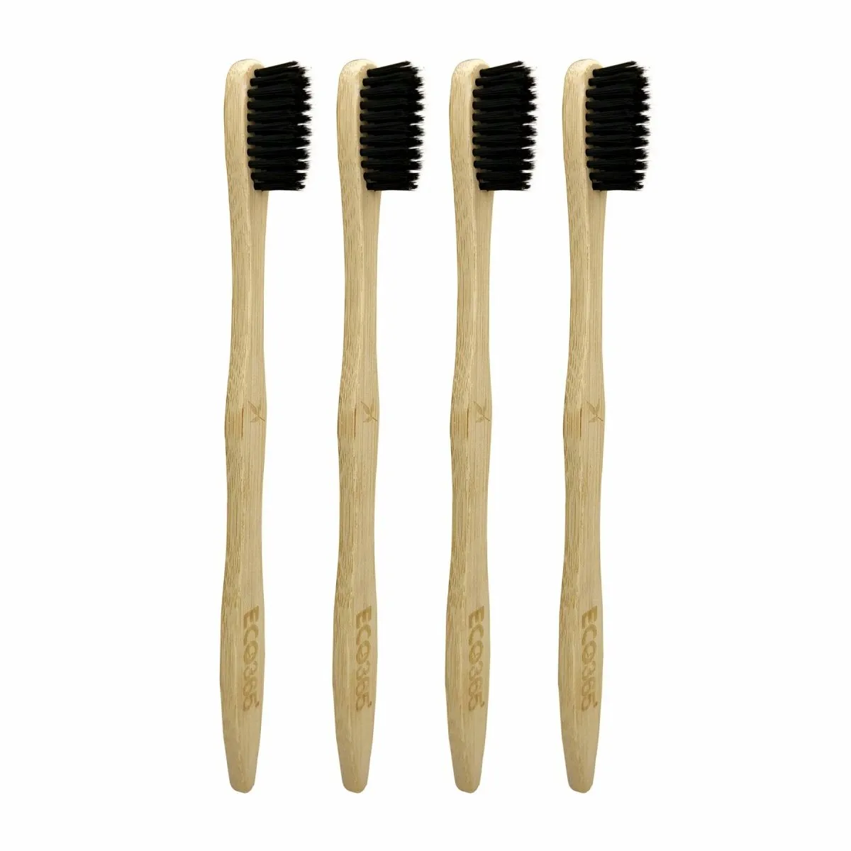 Bamboo Charcoal Toothbrush -  Pack of 4