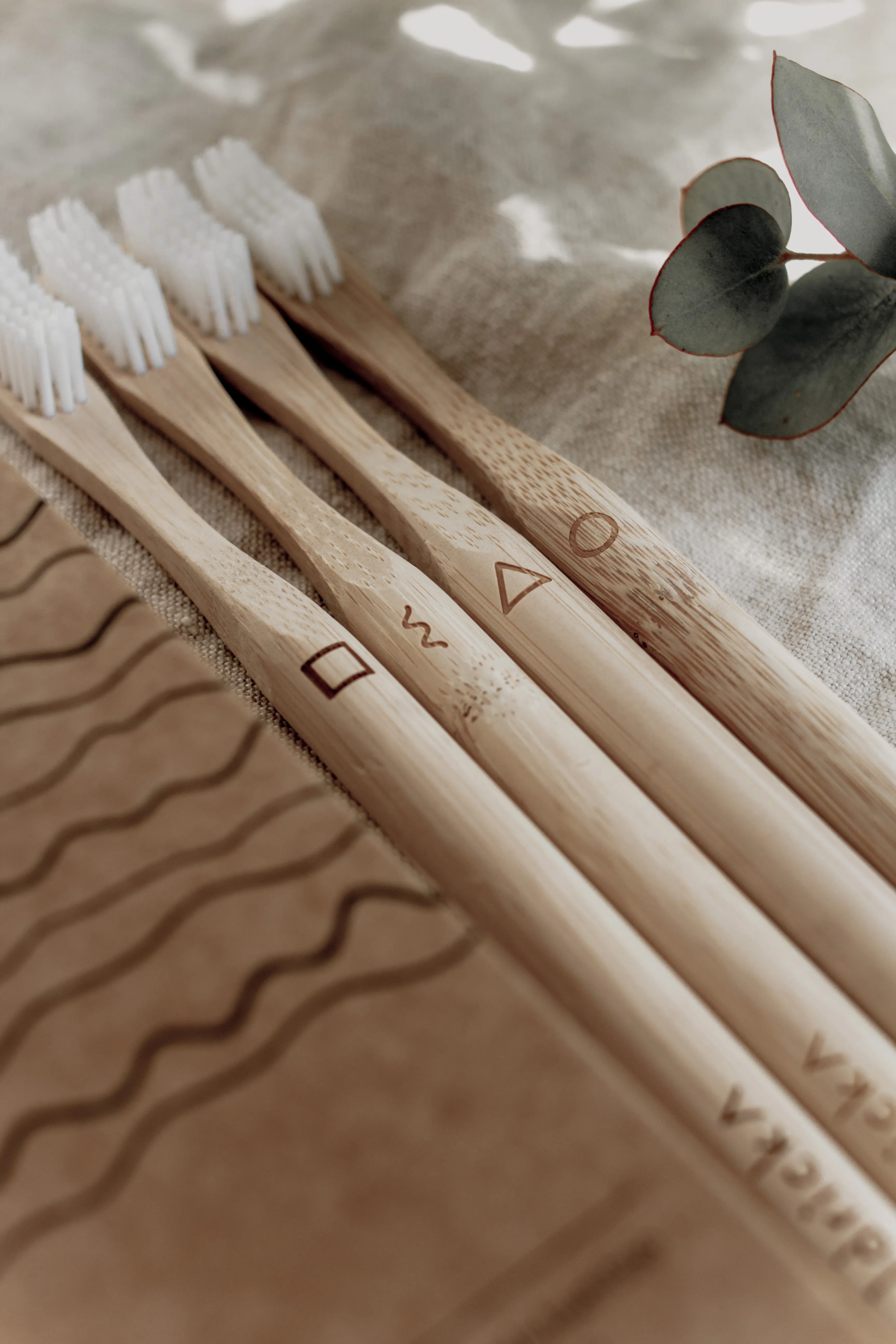 Bamboo Toothbrush | 4 Pack | Wholesale | 10 Units