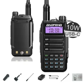 BAOFENG UV-16R TRI-BAND RADIO (USB-C RECHARGE)