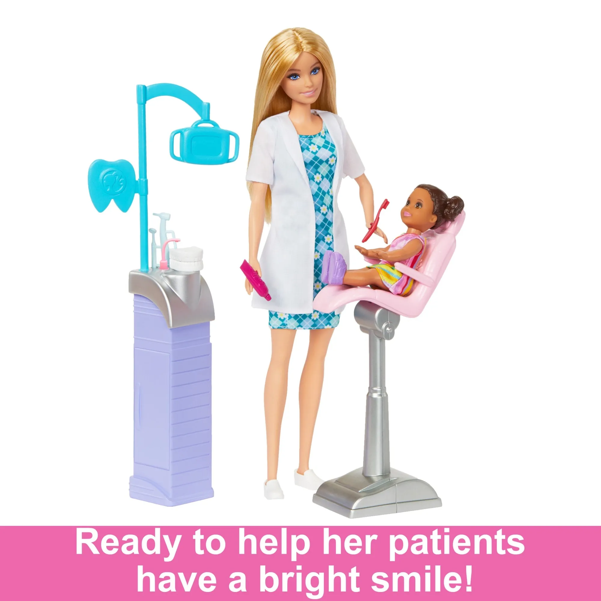 Barbie Careers Dentist Doll And Playset With Accessories, Barbie Toys