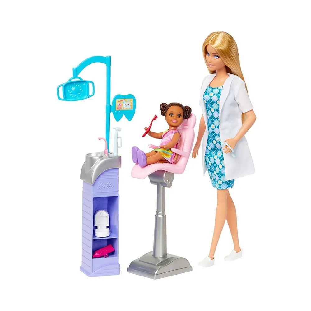 Barbie Careers Dentist Doll And Playset With Accessories, Barbie Toys