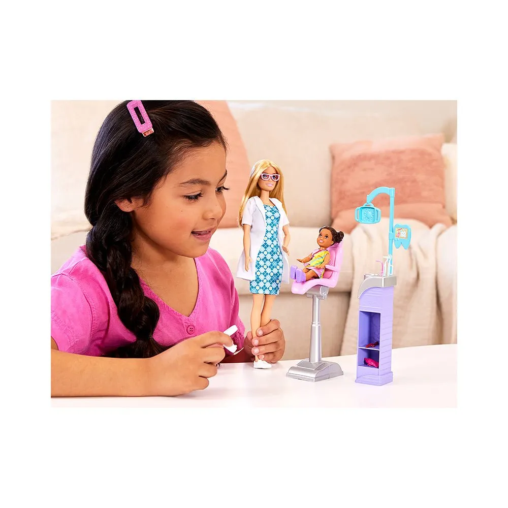 Barbie Careers Dentist Doll And Playset With Accessories, Barbie Toys