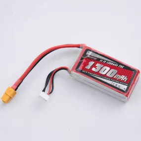 Battery 11.1V 1300mAh 25C XT60 Plug (Pre-Order)