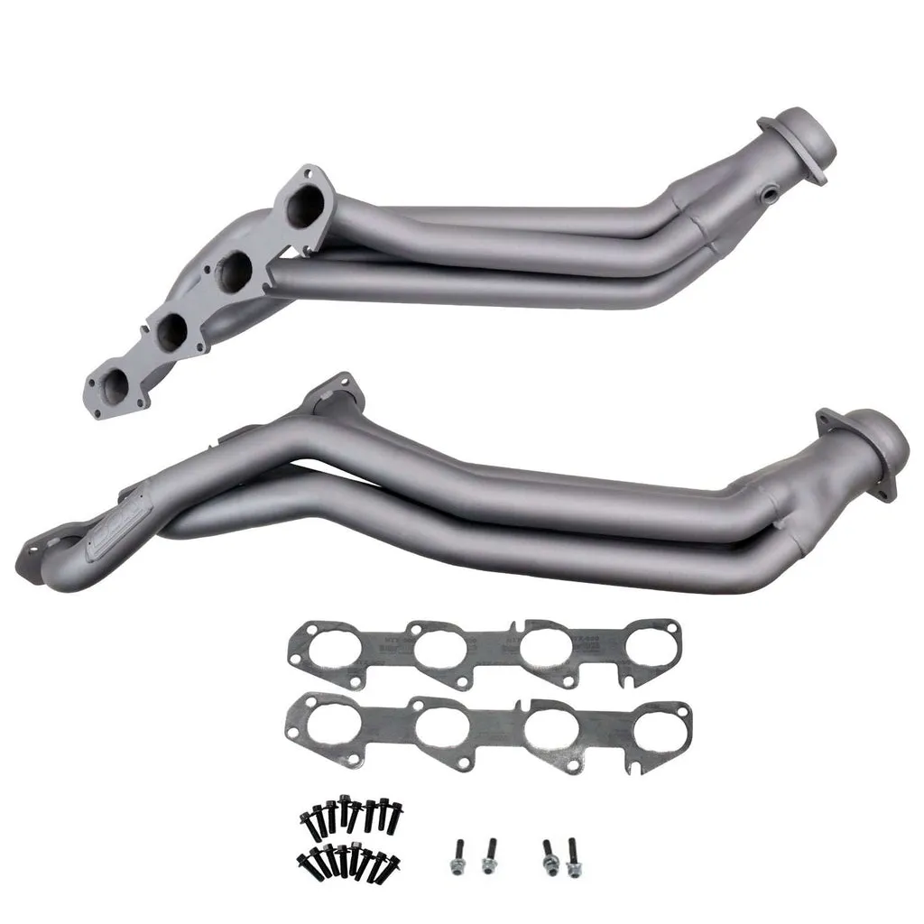 BBK Exhaust Dodge Challenger (2008-2024) Magnum SRT8 V8 (2005-2008) 1-7/8" Long Tube Headers - Titanium / Polished Silver