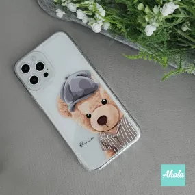 【Bears】Soft TPU transparent phone case 小熊高保護透明電話軟殼