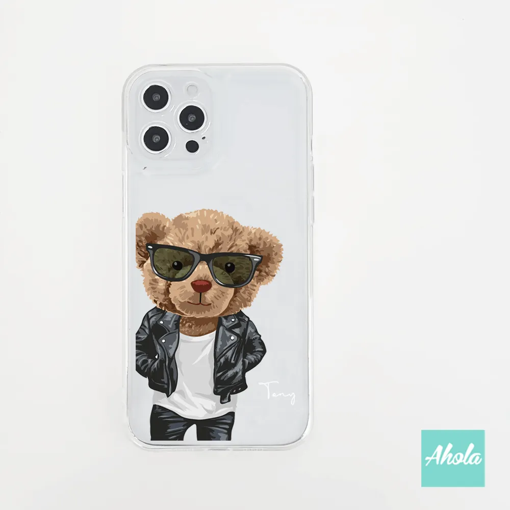 【Bears】Soft TPU transparent phone case 小熊高保護透明電話軟殼